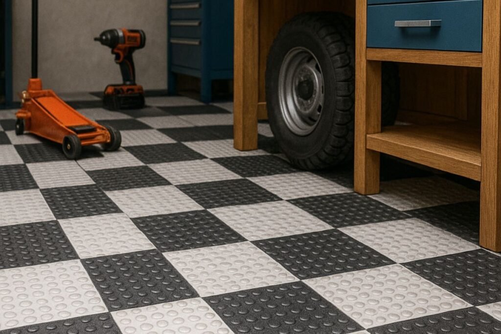 Non-Slip Flooring for Workshop
