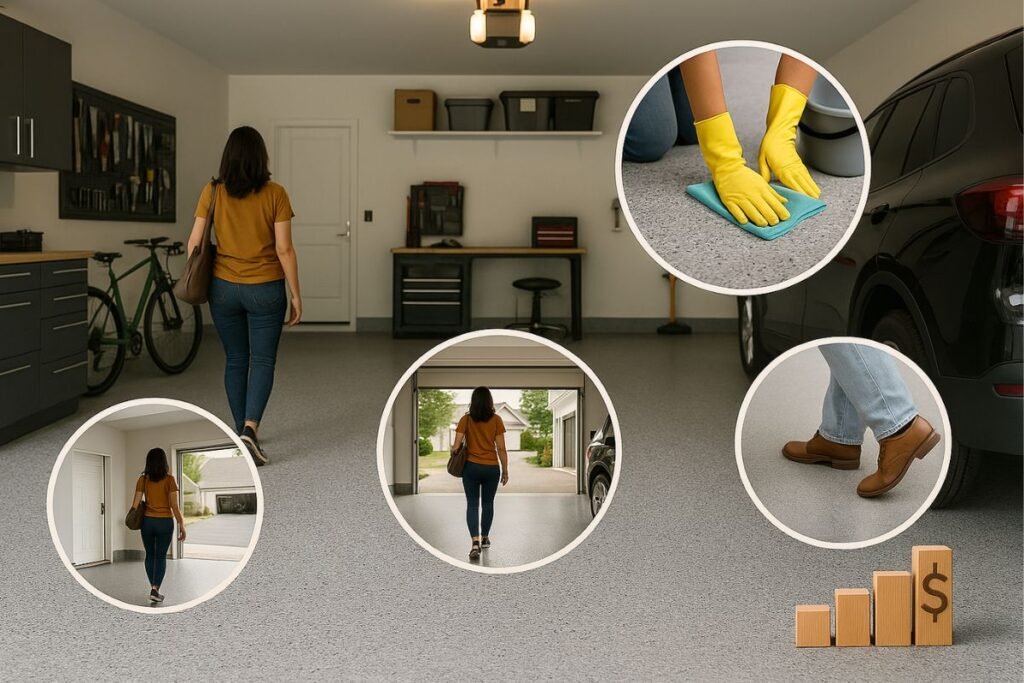 Durability for commercial flooring