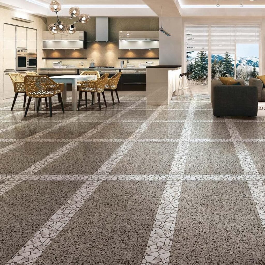 terrazzo flooring tiles