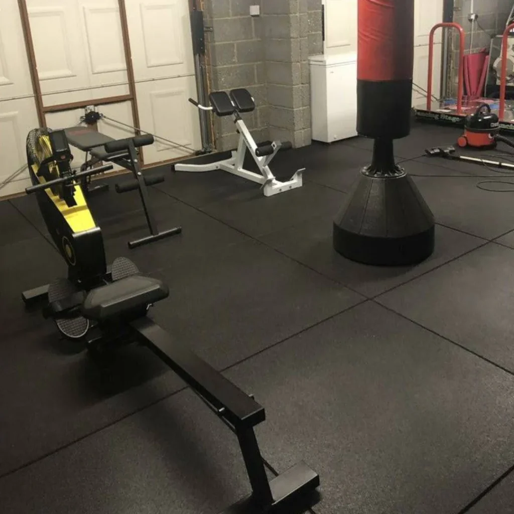 High quality garage gym flooring in dubai