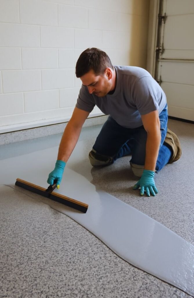 Garage Flooring Installation Process