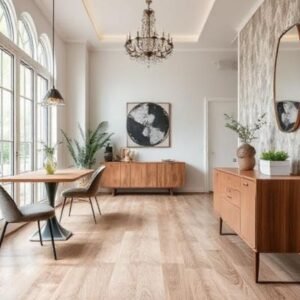 Long-Lasting Vinyl Floor