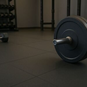 Noise-Reducing Rubber Flooring