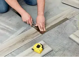 Waterproof LVT Flooring Installation