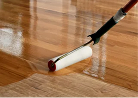 Parquet flooring refinishing