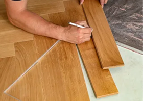 Parquet flooring replacement