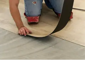 Commercial LVT Flooring Installation