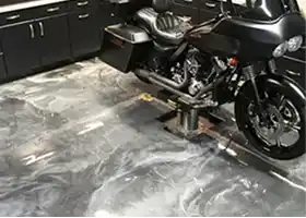 Metallic Epoxy Finish