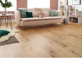 Living Room SPC Flooring In Dubai