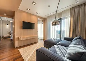 TV Room PVC Flooring Dubai
