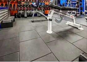 Rubber Tiles Gym Flooring