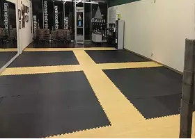 Different colour Gym Flooring