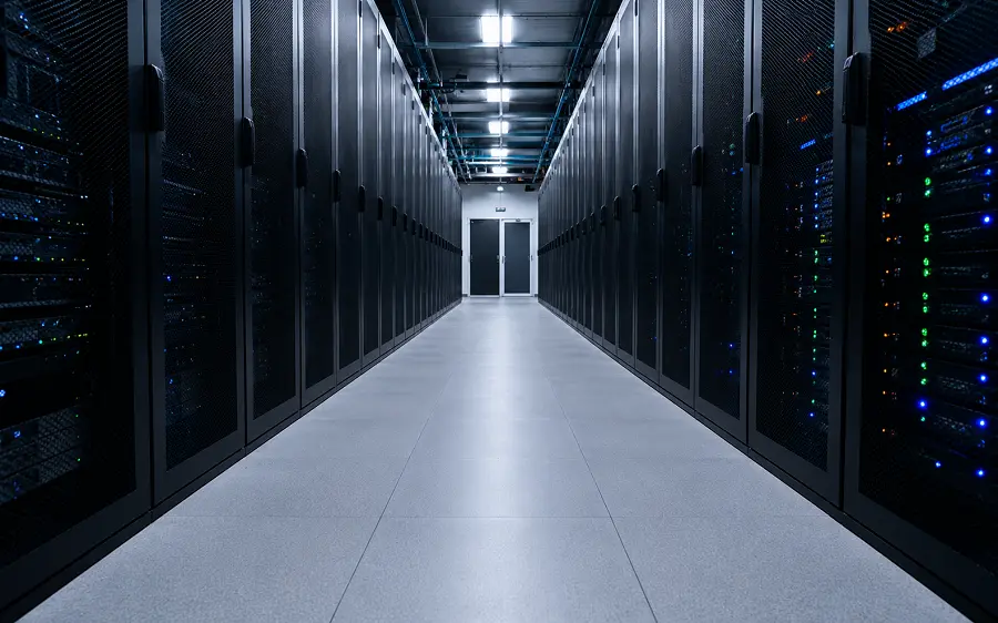 Data centre and server room flooring in a UAE facility